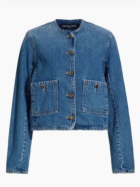 Veronica Beard
Andrea Cotton Denim Jacket size L